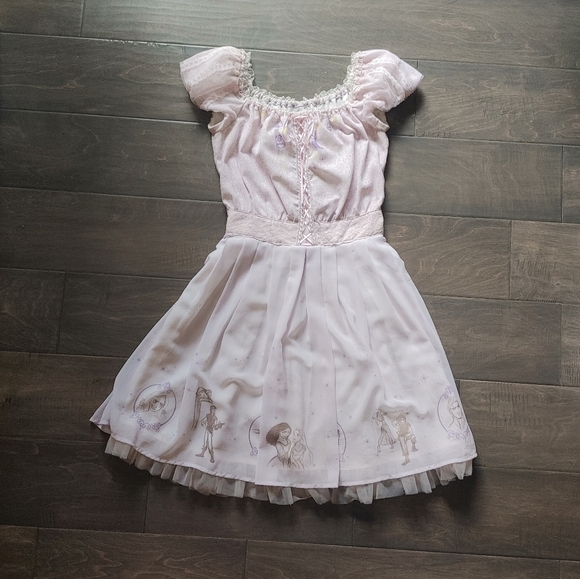 Japan Secret Honey Disney Rapunzel from Tangled Lavender Sketch Art Dress - Picture 1 of 5